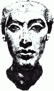 Аменхотеп IV (будующий Эхнатон) вначале царствования.