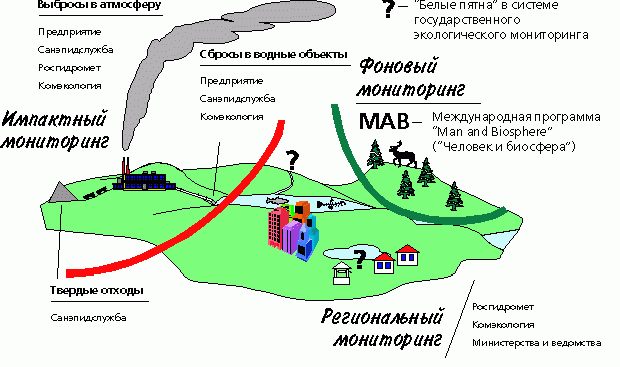 Рефераты | Рефераты по экологии | Экологический мониторинг