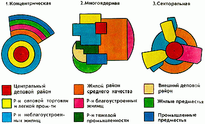 Рефераты | Рефераты по географии | Экономическая структура и микро география города