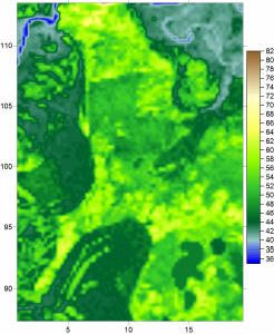 Рефераты | Рефераты по географии | Высотные данные SRTM против топографической съемки