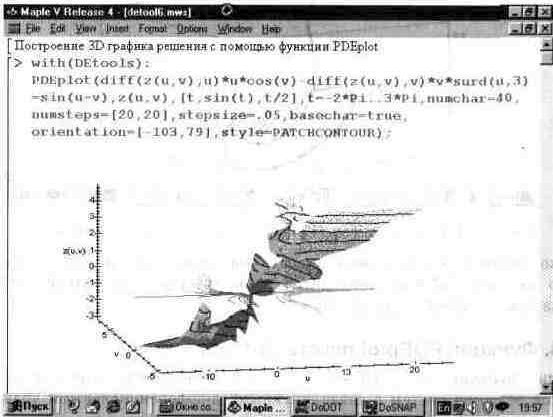 Рефераты | Рефераты по информатике, программированию | Графика в системе Maple V