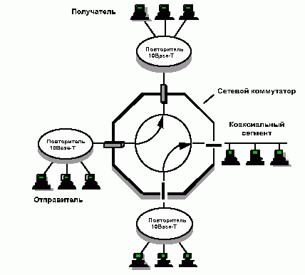 Рефераты | Рефераты по информатике, программированию | Коммутаторы Ethernet