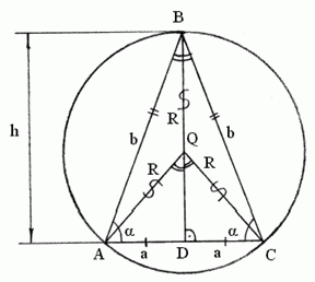 Рефераты | Рефераты по математике | Геометрические свойства равнобедренных треугольников