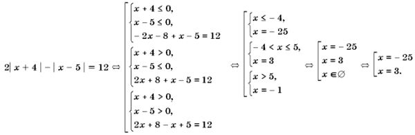 Рефераты | Рефераты по математике | Алгебраическое и графическое решение уравнений, содержащих модули