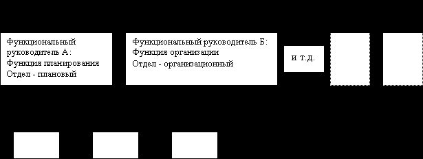 Рефераты | Рефераты по менеджменту | Функциональные организационные структуры