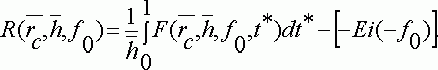 Рефераты | Рефераты по науке и технике | Анализ функции фильтрационного сопротивления для неустановившегося притока жидкости (газа) к несовершенной скважине