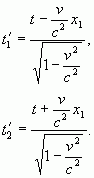 Рефераты | Рефераты по науке и технике | Преобразования Лоренца, постоянство скорости света и требование однородности времени